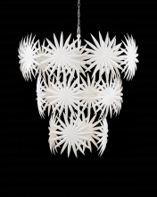 Currey 9000-1114 - Bismarkia Large White Chandeli