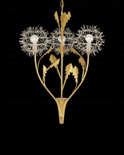 Currey 9000-1081 - Dandelion Silver & Gold Pendan